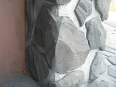 石積み壁調 擬岩